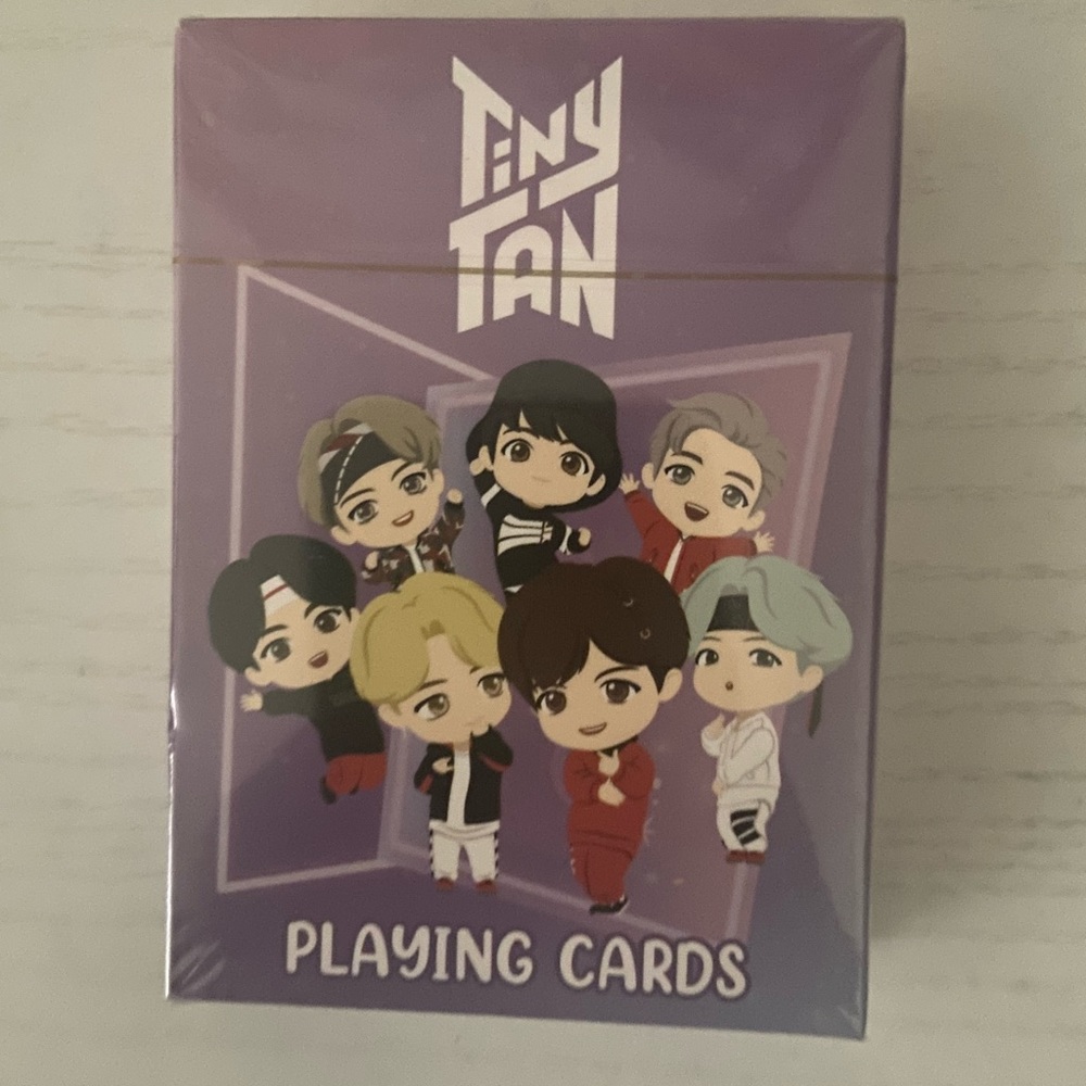BTS Tinytan Playing Cards - Collectibles